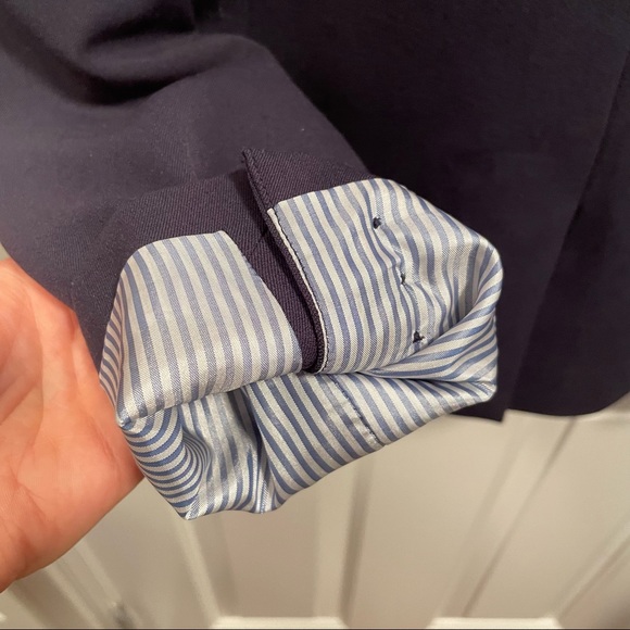 J Crew Schoolboy Blazer, Navy, 2 - Picture 4 of 4